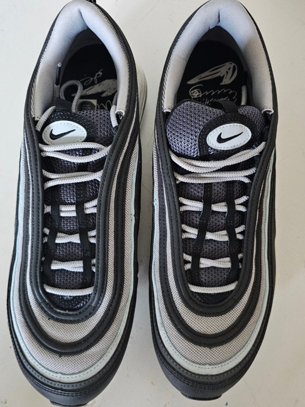 Size 11.5 | Nike Air Max 97 | Black Iron Grey | Men's Size 11.5 | 921826-019